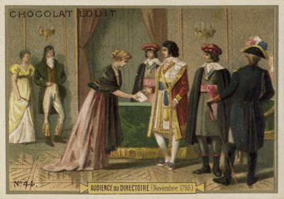 El Directorio, Revolución Francesa, noviembre de 1795 de French School