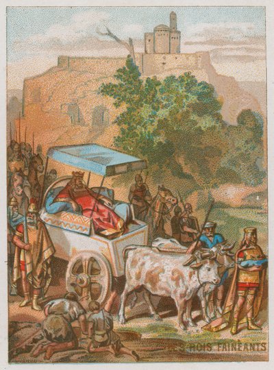 Los reyes holgazanes de French School