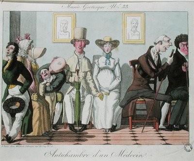 La sala de espera del doctor de French School