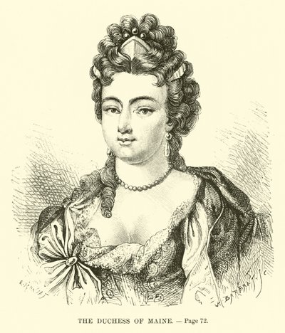 La Duquesa de Maine de French School