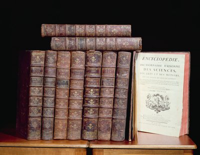 La Enciclopedia de Denis Diderot (1713-84) y Jean le Rond d