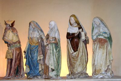 El Entierro, 1490 (detalle) de French School