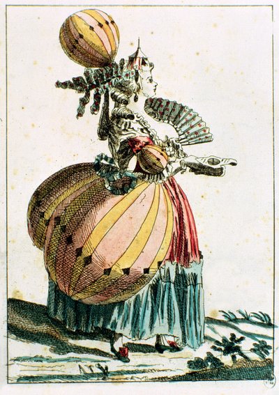 La coqueta voladora, c.1784 de French School