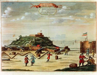 El fuerte de Gorée de French School