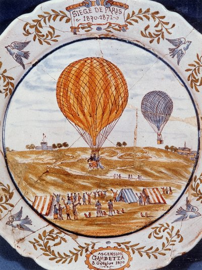 El ascenso de Gambetta, 3 de octubre de French School