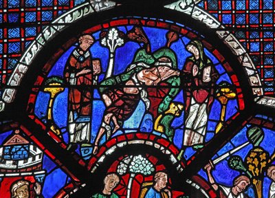La ventana del Buen Samaritano: un sacerdote y un levita pasan de largo de French School