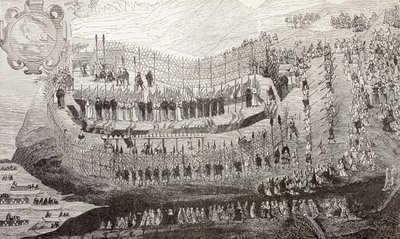El gran martirio de Nagasaki, 1622, de 
