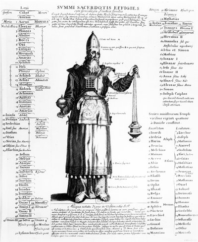 El Sumo Sacerdote del Judaísmo y la genealogía de la familia sacerdotal de Leví de French School