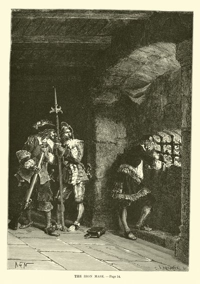 La Máscara de Hierro de French School