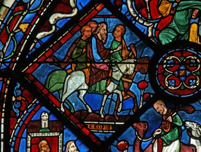 La ventana de José: Jacob parte hacia Egipto de French School