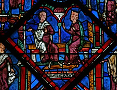 La ventana de José: La esposa de Potifar intenta seducir a José de French School