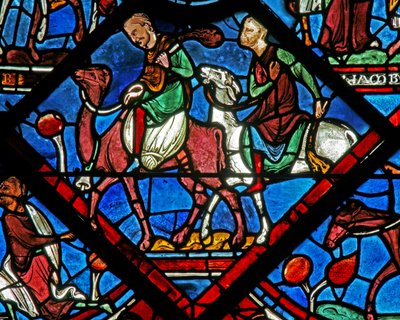 La ventana de José: sus hermanos regresan de Egipto de French School