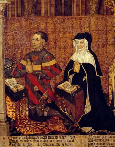 La familia Jouvenel de Ursins (detalle) de French School