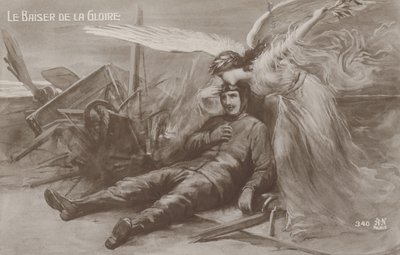 El beso de la gloria (litografía) de French School