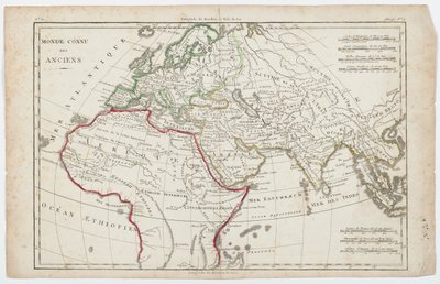 El Mundo Conocido de los Antiguos de French School