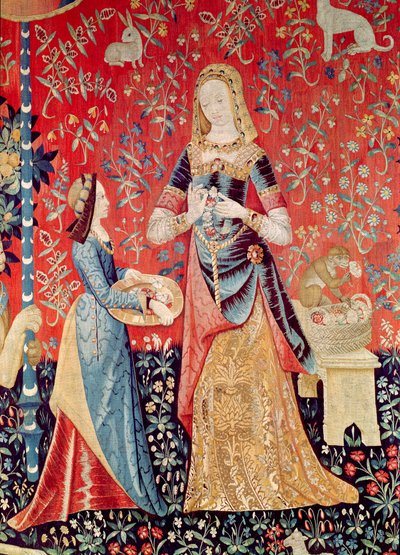 La Dama y el Unicornio: Olfato de French School