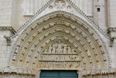 El Juicio Final, del tímpano central de la fachada oeste de French School