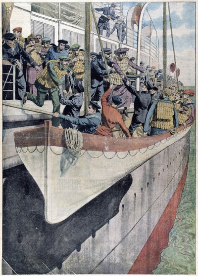 La lección del SS Titanic: Simulacro de salvamento en un transatlántico de pasajeros de French School
