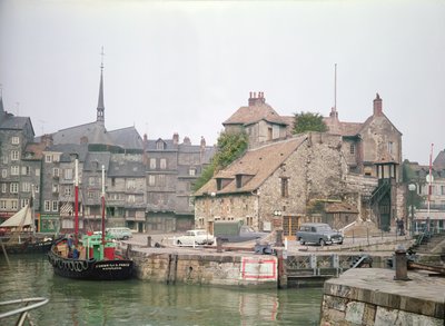 La Tenencia, de donde Samuel de Champlain (1567-1635) partió hacia Nueva Francia, 15 de marzo de 1603, luego 16 de abril de 1608 de French School