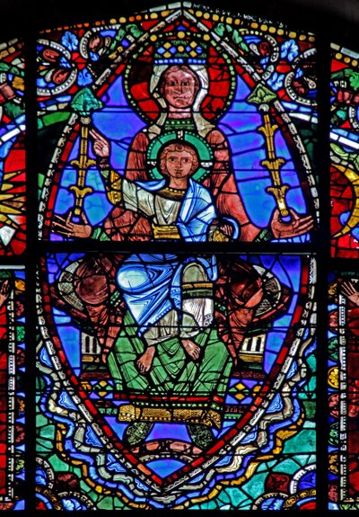 La vida de Cristo: La Virgen y el Niño de French School