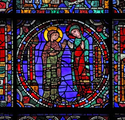 La vida de Cristo: La Visitación de la Virgen María de French School