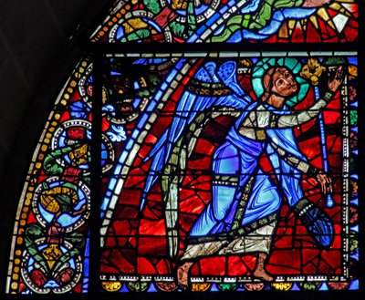 La vida de Cristo: Un ángel de French School