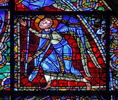 La vida de Cristo: Un ángel de French School