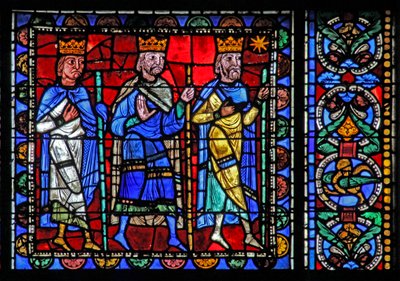 La vida de Cristo: La partida de los Magos de French School