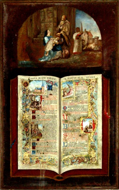 La vida de San Blas de French School