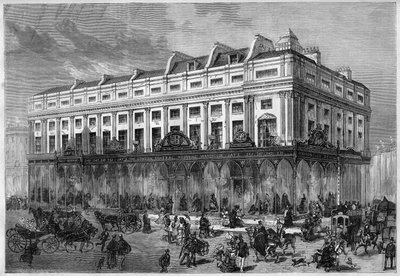 El Almacén General de Luto de Londres, una “tienda de luto” de la Casa William Jay and Co. ubicada en Regent Street en Londres de French School