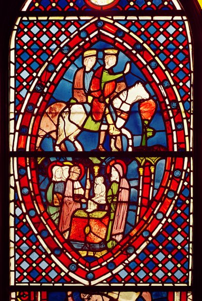 Los magos, de Saint-Germain-des-Prés o Sainte-Chapelle de French School