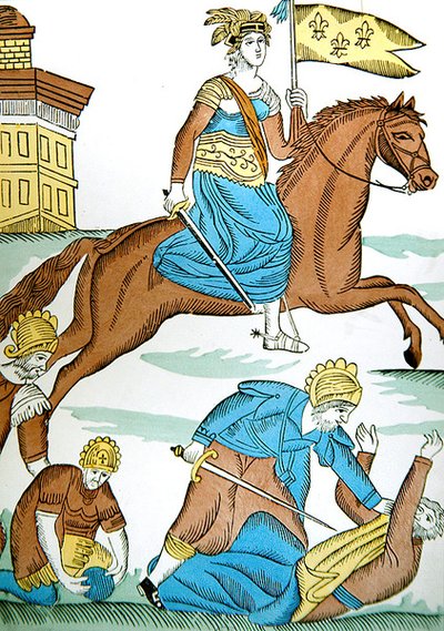 La Doncella de Orleans, c.1820 de French School