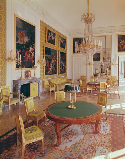 La Sala de Recepción Principal en el Gran Trianón de French School