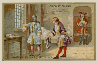 El hombre de la máscara de hierro de French School