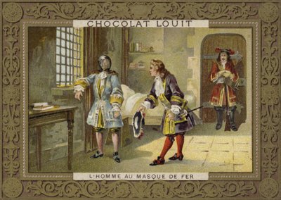 El Hombre de la Máscara de Hierro de French School