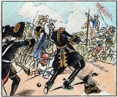 El Marqués de Montcalm (Louis Joseph de Montcalm) de French School