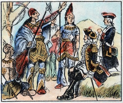 El Marqués de Montcalm (Louis Joseph de Montcalm) de French School