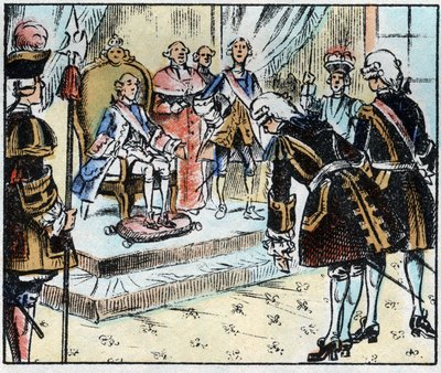 El Marqués de Montcalm (Louis Joseph de Montcalm) de French School