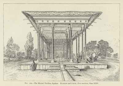 El Pabellón de los Espejos, Ispahan de French School