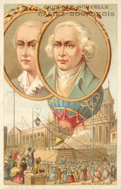 Los hermanos Montgolfier de French School