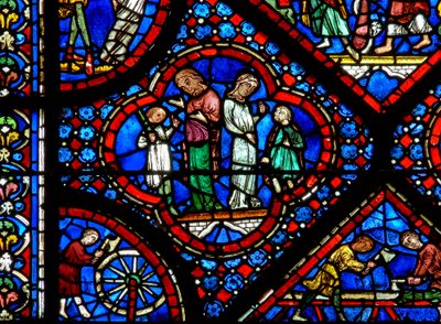 La ventana de Noé: una pareja de los nefilim de French School