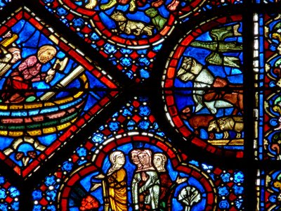 La ventana de Noé: una pareja de los nefilim de French School