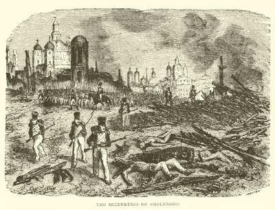 La ocupación de Smolensko de French School