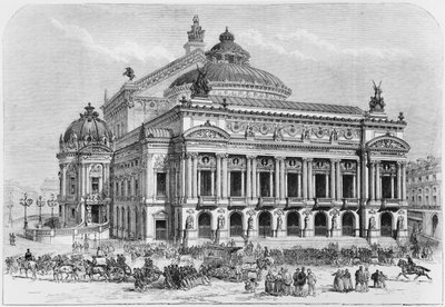La Ópera durante el Sitio de París, 1871 de French School