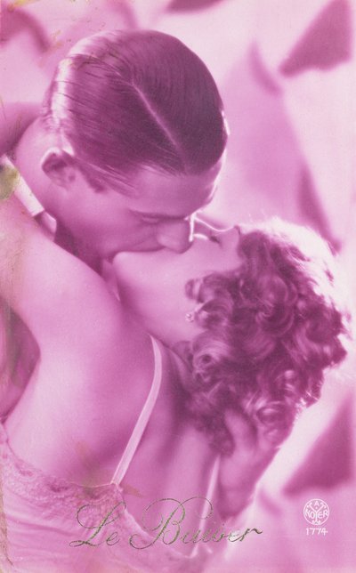 El beso rosa, c.1930 de French School