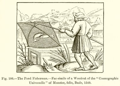 El pescador de estanque de French School