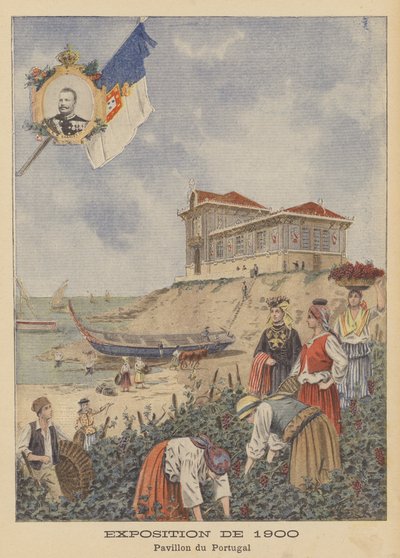 El Pabellón de Portugal en la Exposición Universal de 1900 en París de French School