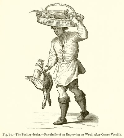 El vendedor de aves de corral de French School