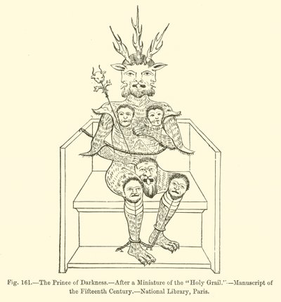 El Príncipe de las Tinieblas (grabado) de French School
