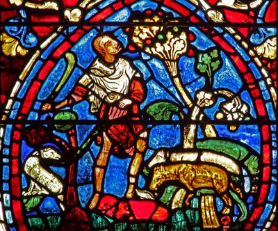 La ventana del Hijo Pródigo: cuida las ovejas de French School